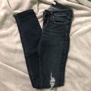 Pacsun/Bullhead Black Distressed Denim Jeans
